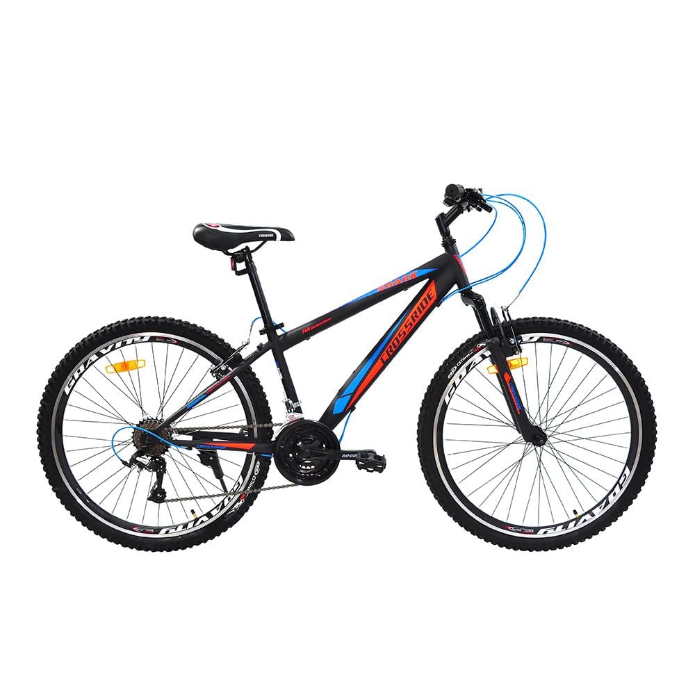 Велосипед Crossride MTB ST SHARK 2020 26" Черный/Красный/Синий (ard-0173-2) - фото 1