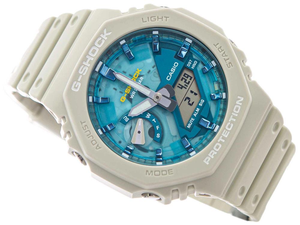 Часы Casio G-SHOCK GA-2100AS-5AER Octagon (10139) - фото 6