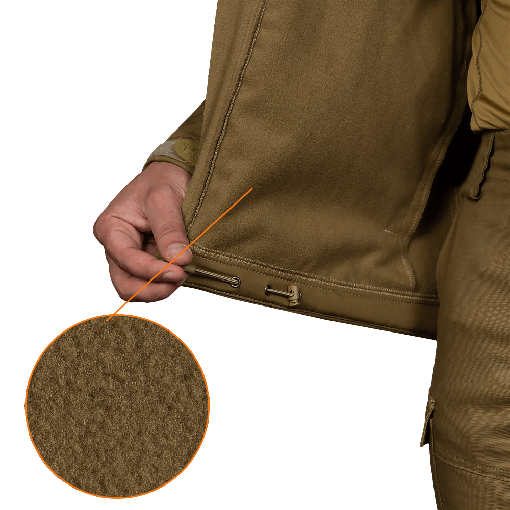 Куртка Camo-Tec Stalker Softshell L Coyote (30525) - фото 7