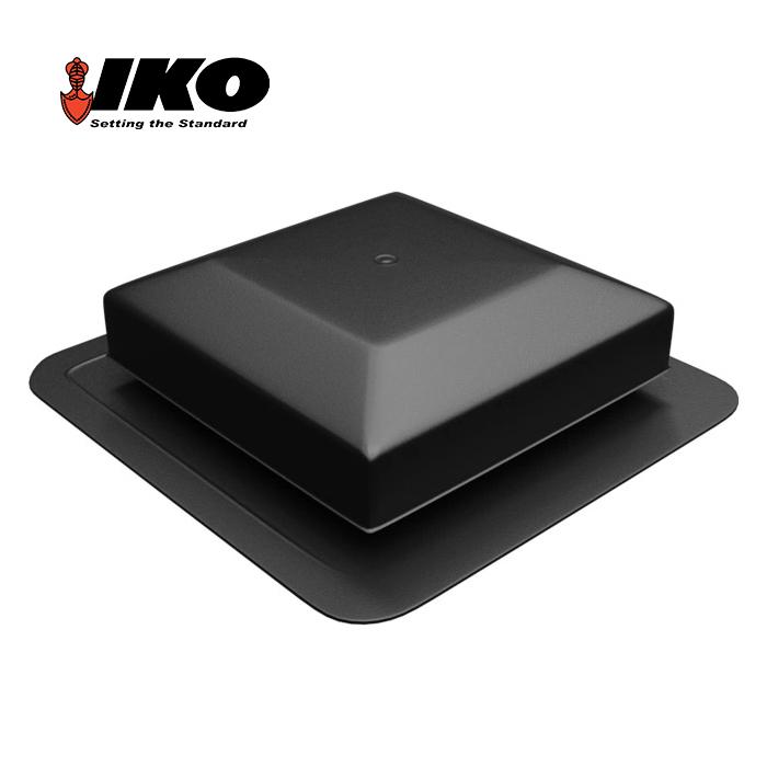 Аэратор вентиляционный IKO Armourvent Standart для битумной кровли 430х450 мм 9005 Черный (30138930) - фото 2