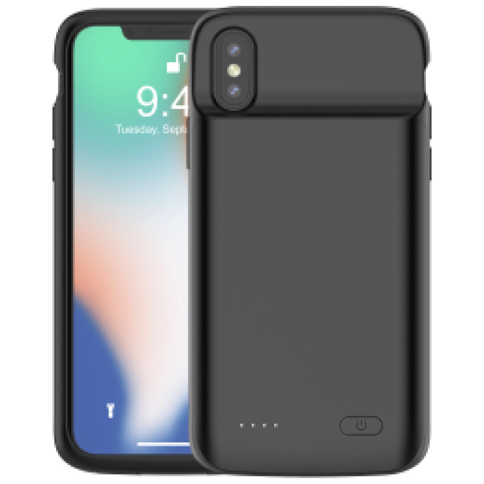 Чохол акумулятор iBattery для iPhone X/Xs 4100 mAh Black