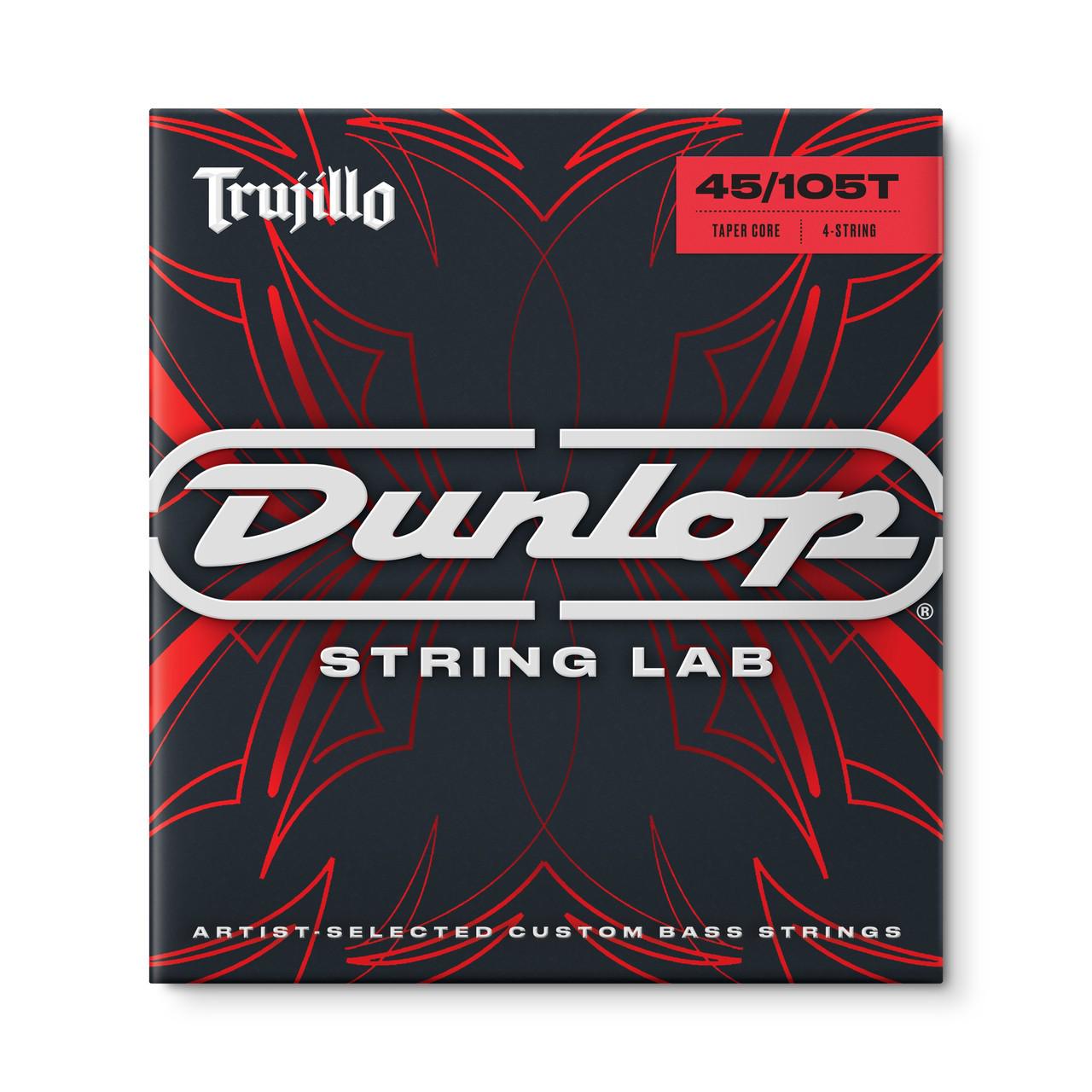 Струны для бас-гитары Dunlop RTT45105T Robert Trujillo Stainless Steel Tapered (128437)