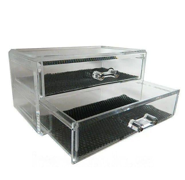 Органайзер із двома висувними ящиками для прикрас (AN007912)