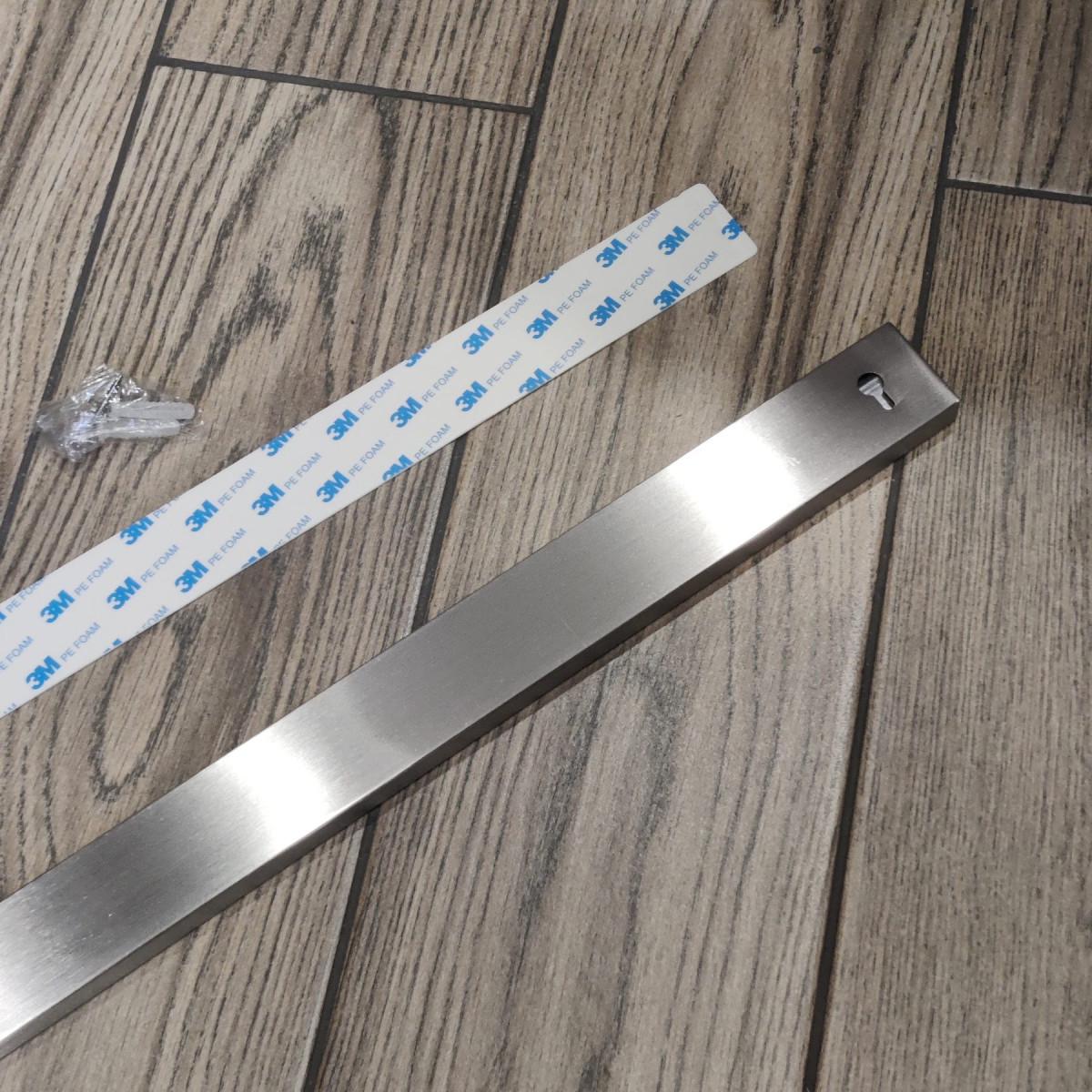 Планка для ножів магнітна Disfact THS-Slim із нержавіючої сталі 60 см Сріблястий (3020) - фото 6