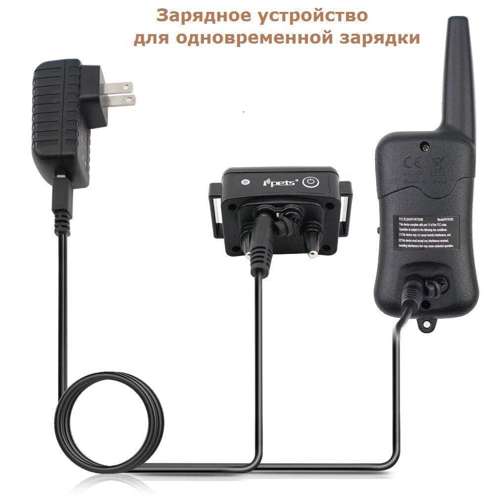 Электроошейник для дрессировки собак iPets PET619-1 Оранжевый - фото 6
