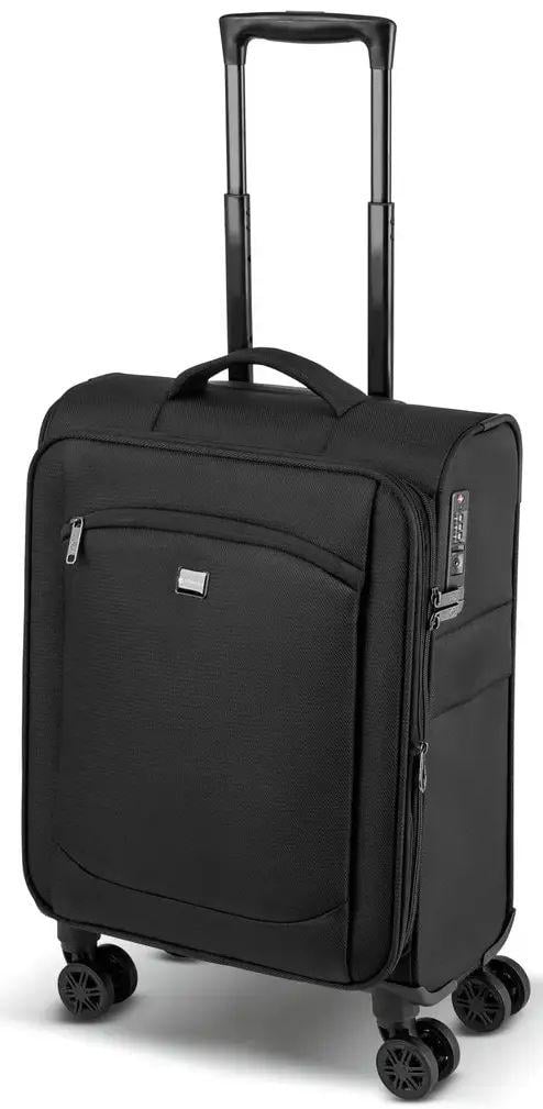 Валіза тканинна мала Topmove зі збільшенням об'єму 35/40 л Чорний (IAN445590 black)
