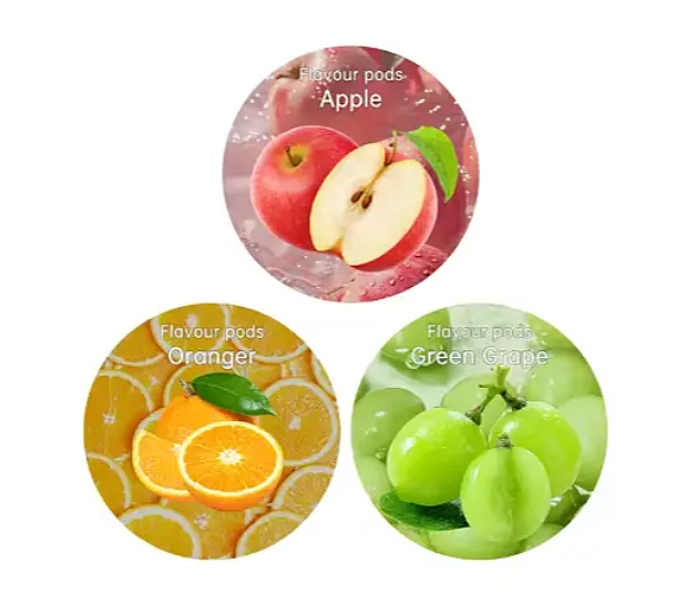 Картриджі-ароматизатори для спортивної пляшки смак Виноград/Яблуко/Апельсин (2523526134)