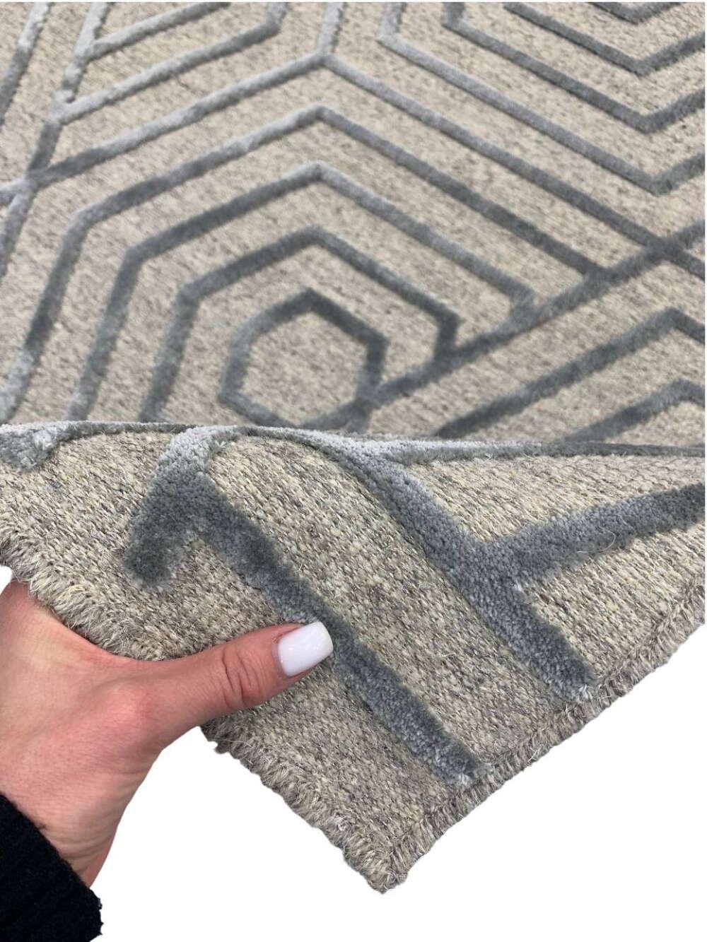 Ковер GLORIOUS 200x290 см Серый/Коричневый (000096624) - фото 2 Ковер GLORIOUS 200x290 см Серый/Коричневый (000096624) - фото 2