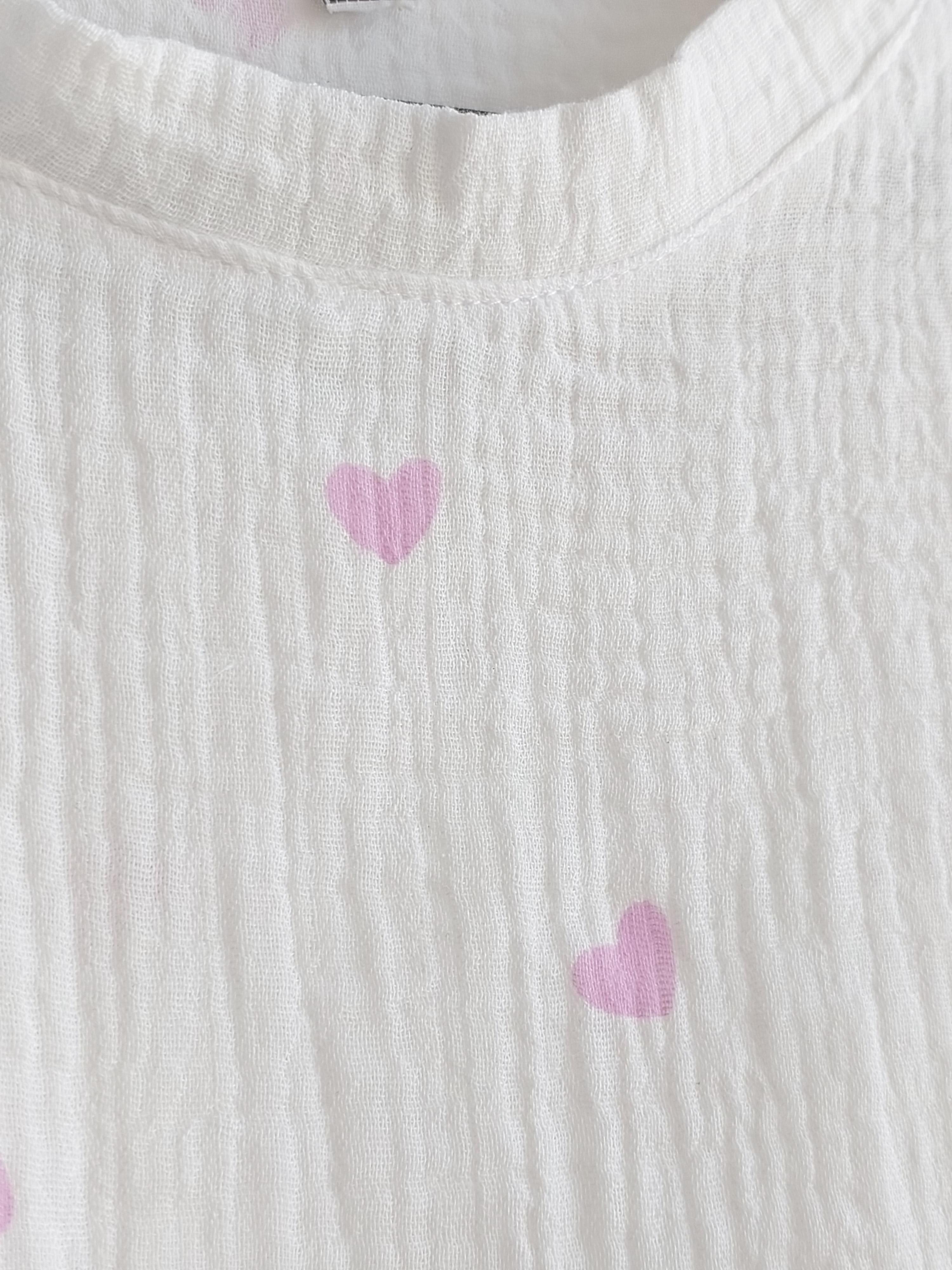 Пижама женская с сердечками L (pj09-3) - фото 5 Пижама женская с сердечками L (pj09-3) - фото 5