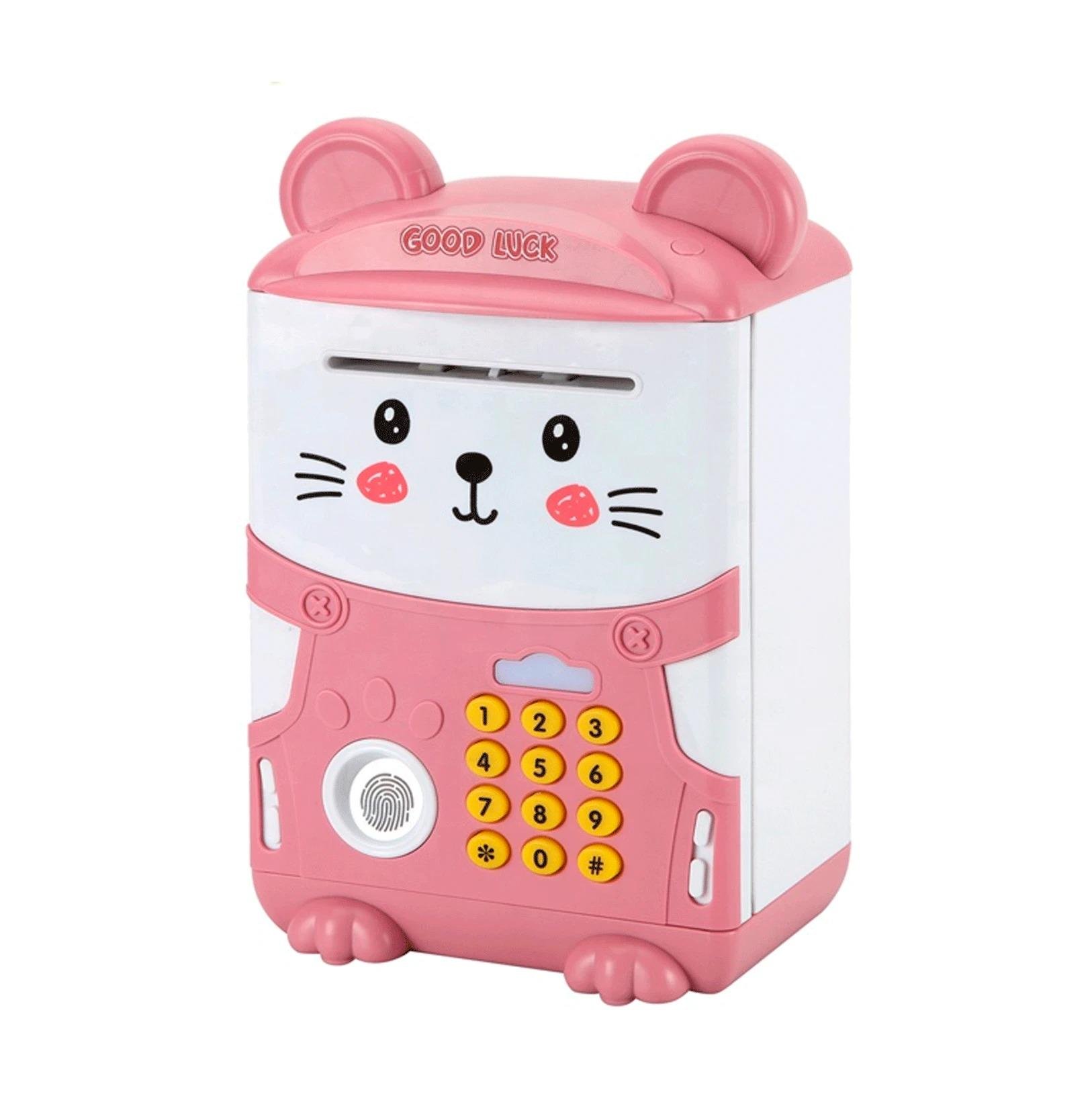 Музыкальная детская копилка сейф fingerprint piggy bank (BAN-03)