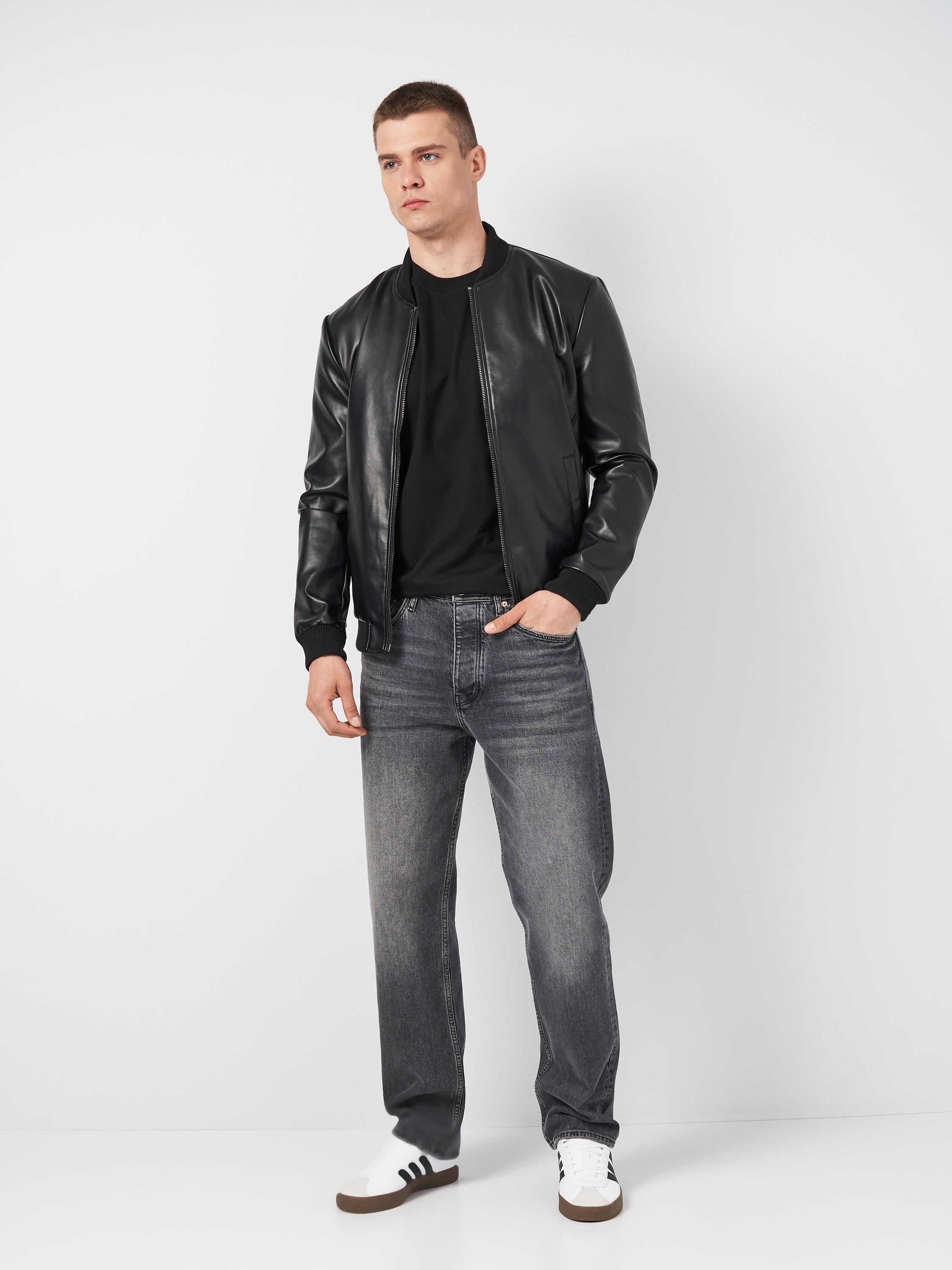 Футболка-оверсайз мужская ROZA 231117 XS Черный (4824005704628) - фото 2 Футболка-оверсайз мужская ROZA 231117 XS Черный (4824005704628) - фото 2