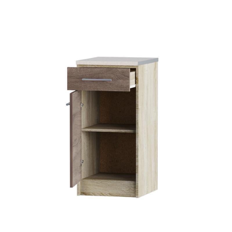 Кухонный модуль Эверест Эко 40 Низ Ящик 400х456х820 мм Сонома/Трюфель (ЕКО-359)