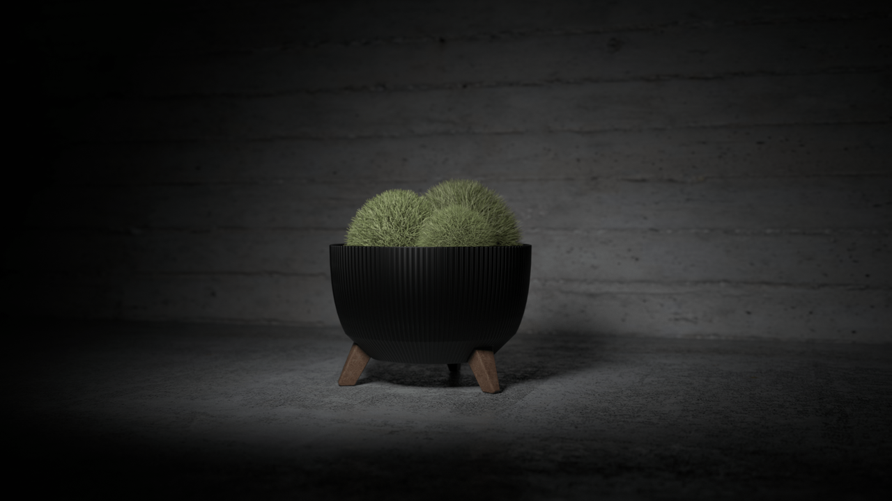 Вазон Lamela ROMA jumper 400x205 мм Антрацит (A-025859) - фото 6 Вазон Lamela ROMA jumper 400x205 мм Антрацит (A-025859) - фото 6