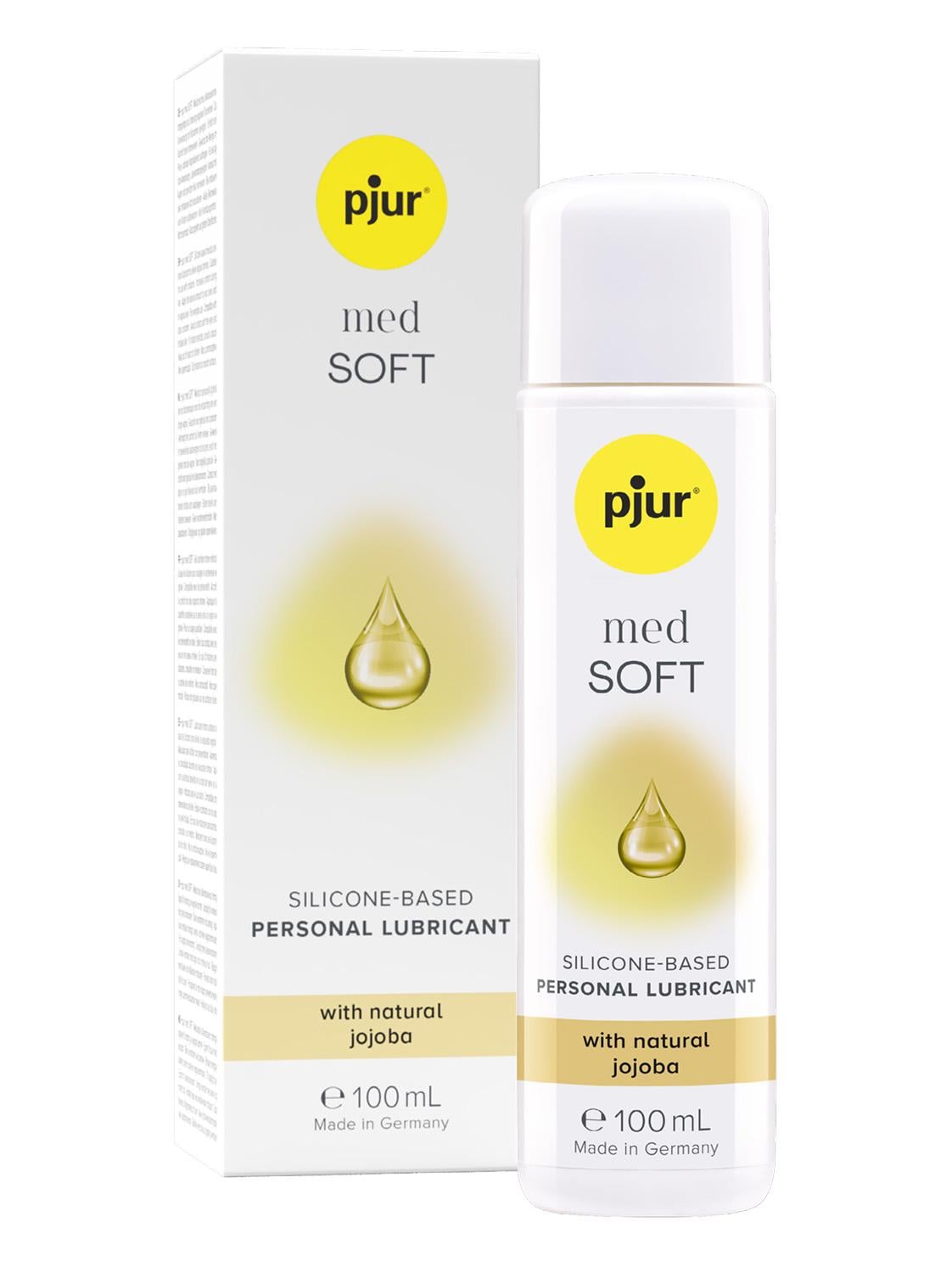 Лубрикант мягкий Pjur Med Soft Glide Silicone на силиконовой основе с маслом жожоба 100 мл