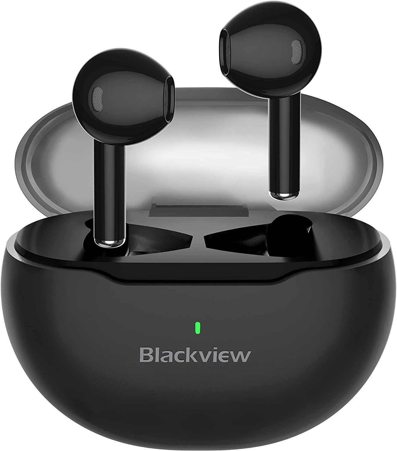 Наушники TWS Black view AirBuds 6 Black - фото 1