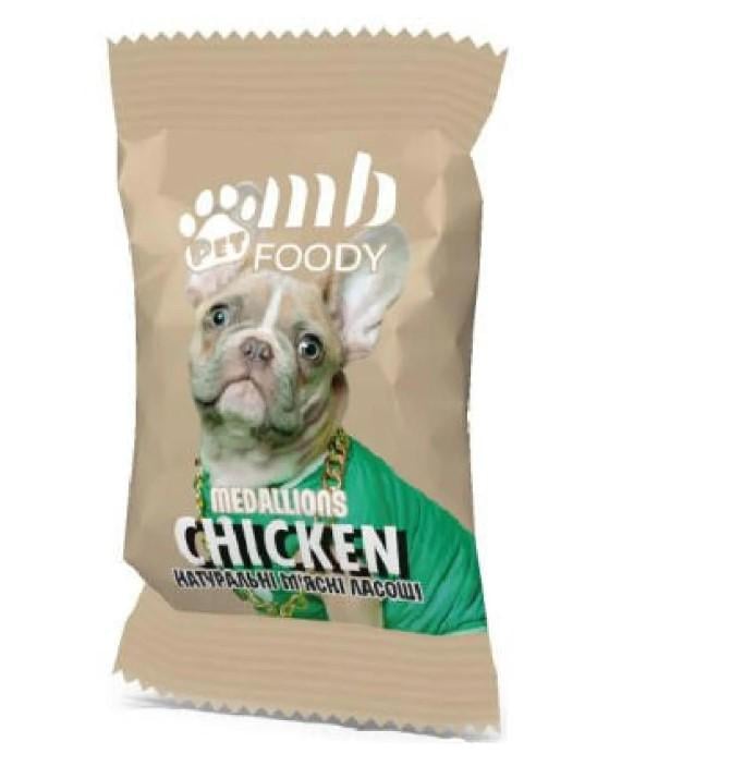 Лакомство для собак MB FOODY CHICKEN курица 4 г