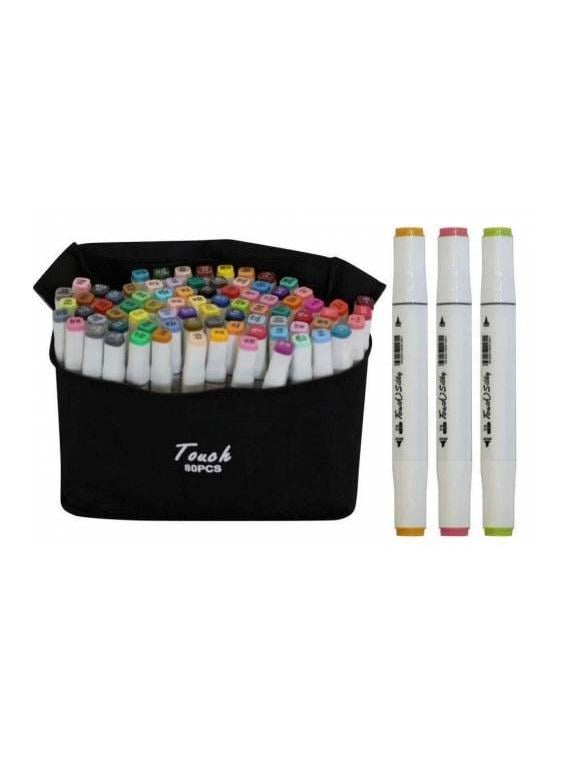 Маркеры двухсторонние 80 шт. (WW00896)