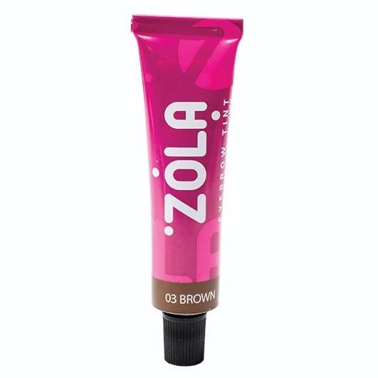 Краска для бровей с коллагеном Zola Eyebrow Tint With Collagen 15 мл 03 Brown (011179)
