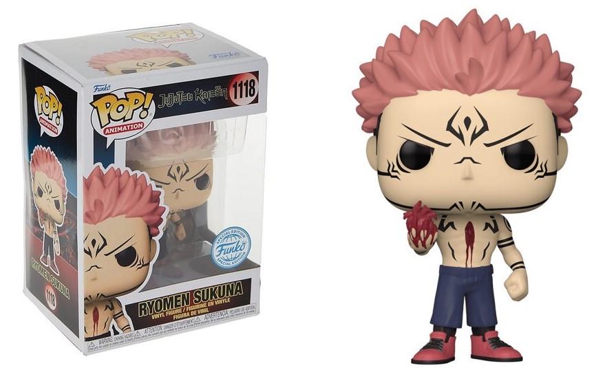 Дитяча ігрова фігурка Funko Pop Exclusive Jujutsu Kaisen Sukuna 10 см (JK RS 1118) - фото 2