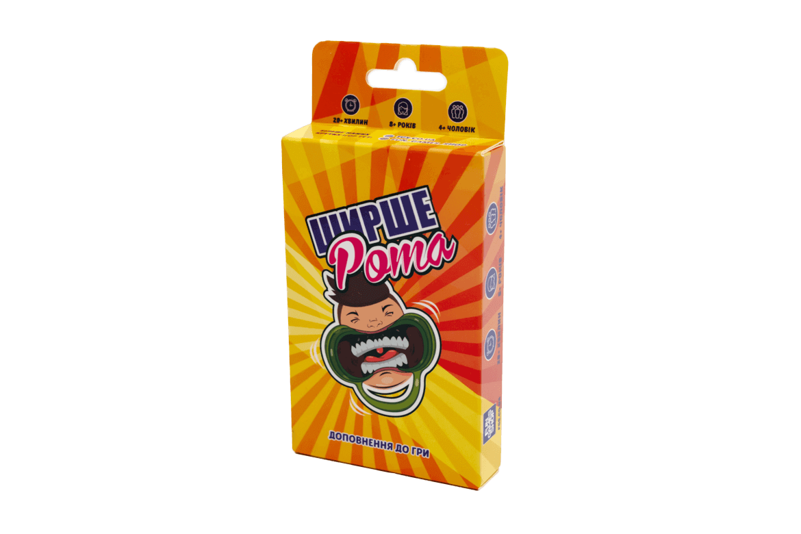 Настольная игра Шире рот (Watch Ya' Mouth) дополнение (2029556482)