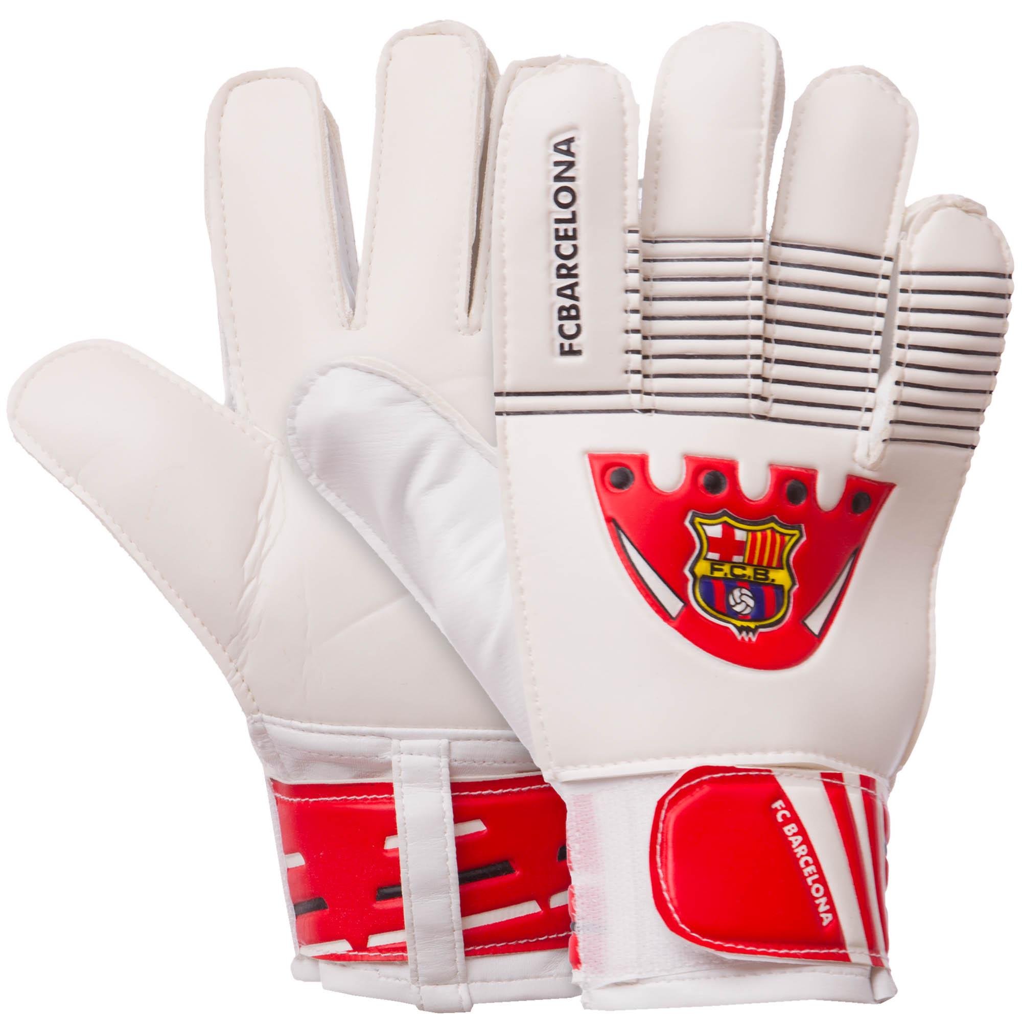 Перчатки вратарские детские Zelart BARCELONA BALLONSTAR FB-0029-05 р. 6 Красный/Черный (DR007820)