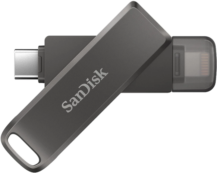 Флешка для ноутбука SanDisk iXpand Luxe 128GB Type-C/Lightning