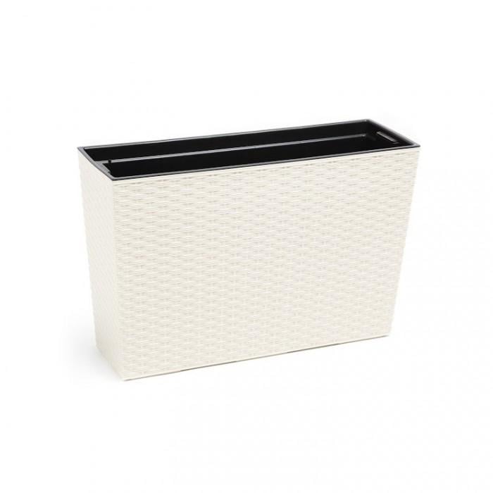 Горщик для квітів Lamela Werbena Rattan 56 см Кремовий (LA629-74)