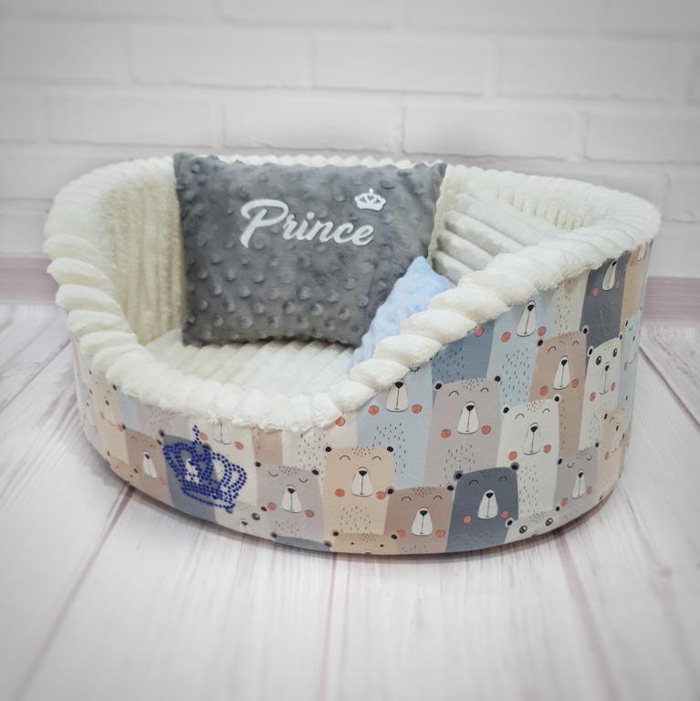 Лежанка для собак Amore mio Cane Брістоль Princess до 3 кг (ОВ-0021)