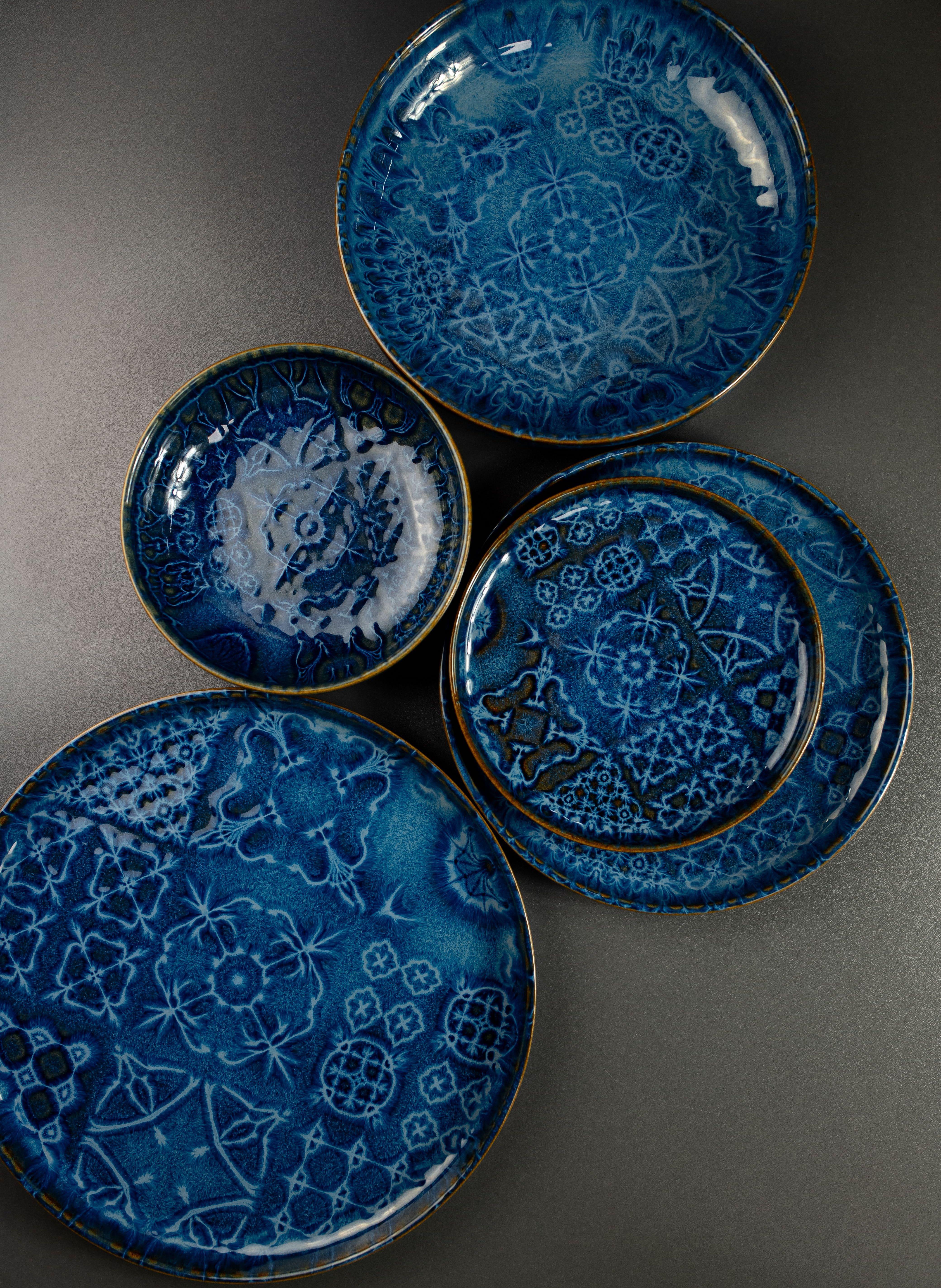 Тарілка бортова Mesa Cobalto RT Portuguese Tile Reactive 28 см (FF0251331364) - фото 2 Тарілка бортова Mesa Cobalto RT Portuguese Tile Reactive 28 см (FF0251331364) - фото 2