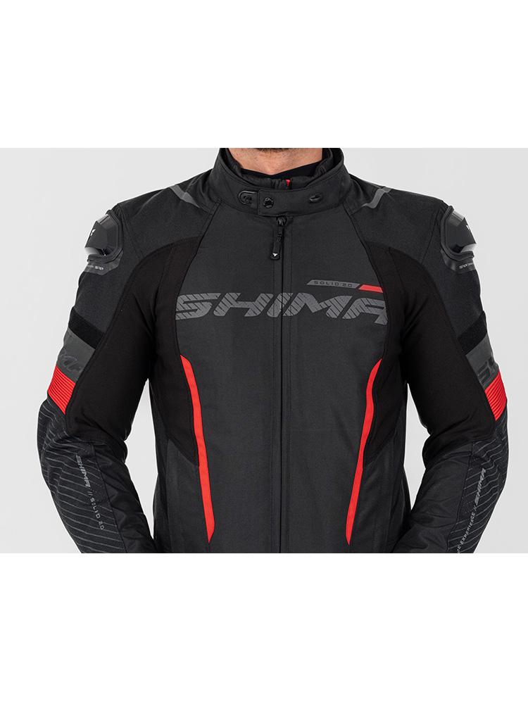 Мотокуртка SHIMA Solid 2.0 L Red (37938) - фото 9