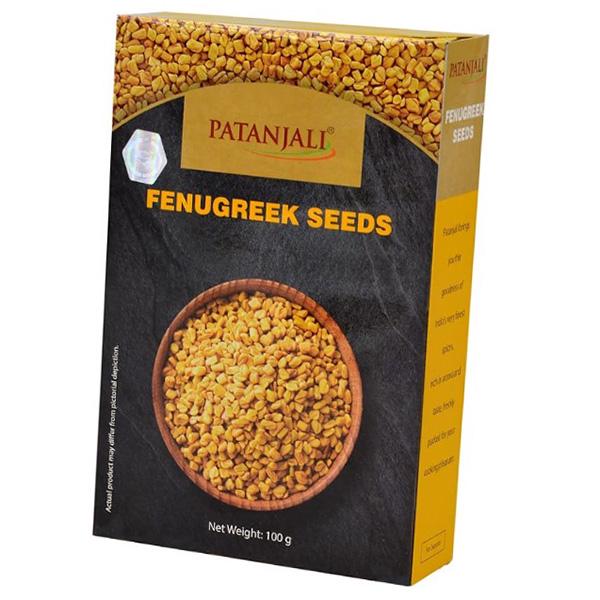 Насіння пажитника Patanjali Fenugreek Seeds 100 г (05635007)