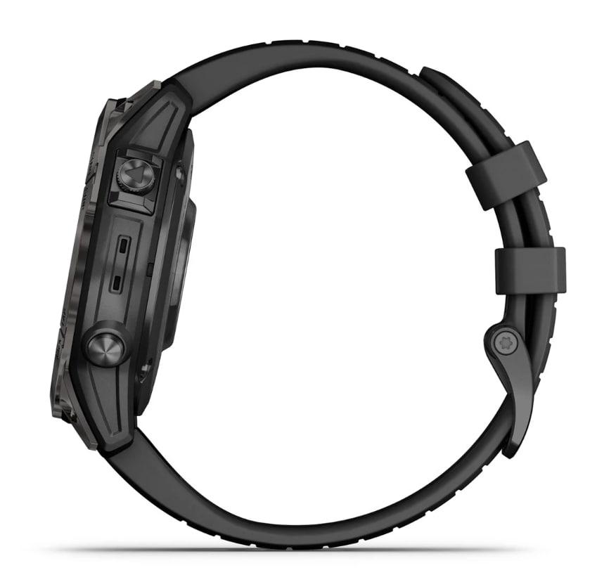 Смарт-годинник Garmin Fenix 7 Pro Sapphire Solar Carbon Gray DLC Titanium (010-02777-54) - фото 8