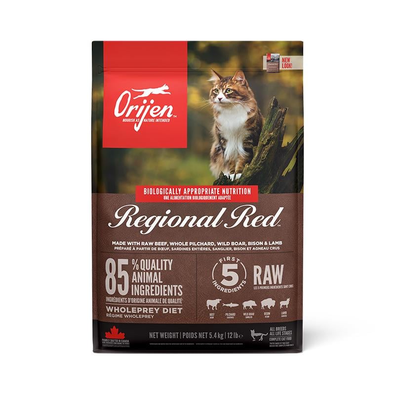 Корм сухой для котов Orijen Regional Red Cat 5,4 кг (24149032)