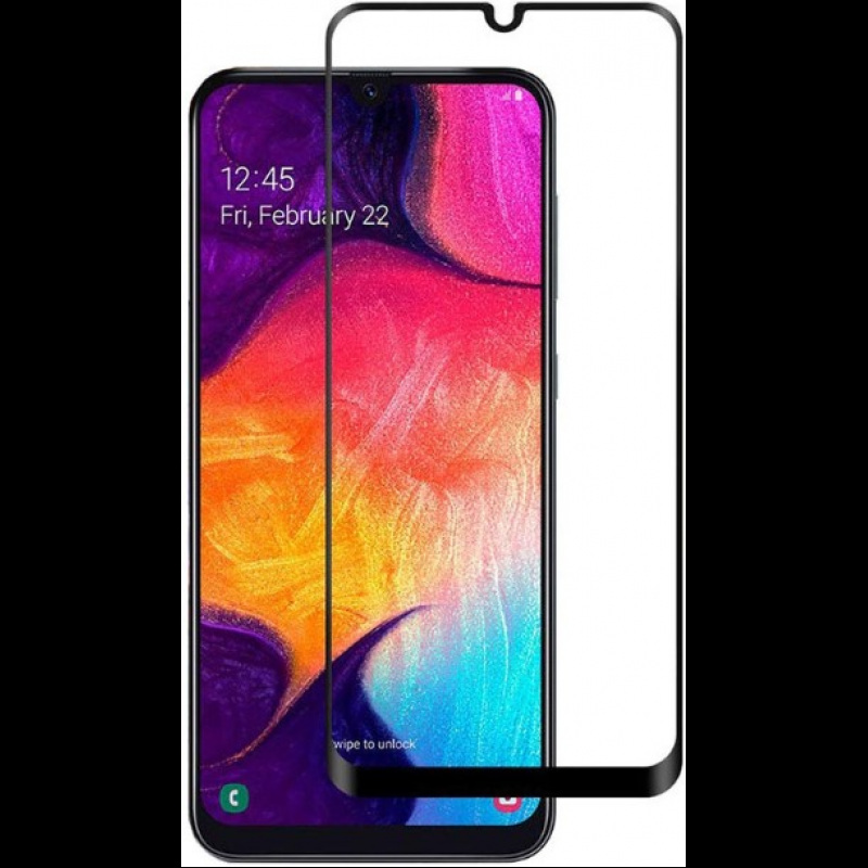 Защитное стекло Elite Lux 9D для Samsung Galaxy A507/A50s Black