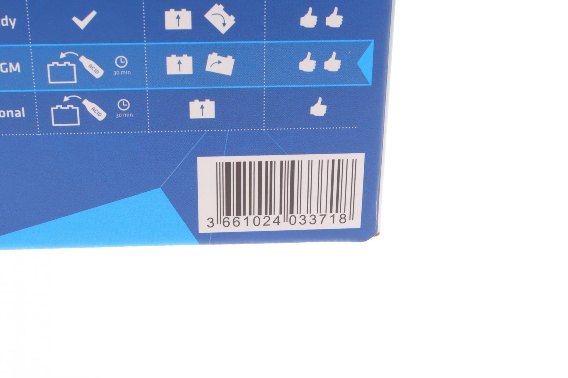 Аккумулятор EXIDE AGM R EN35 2,3 Ah-12V 113х48х85 мм (ETX24HL-BS) - фото 2