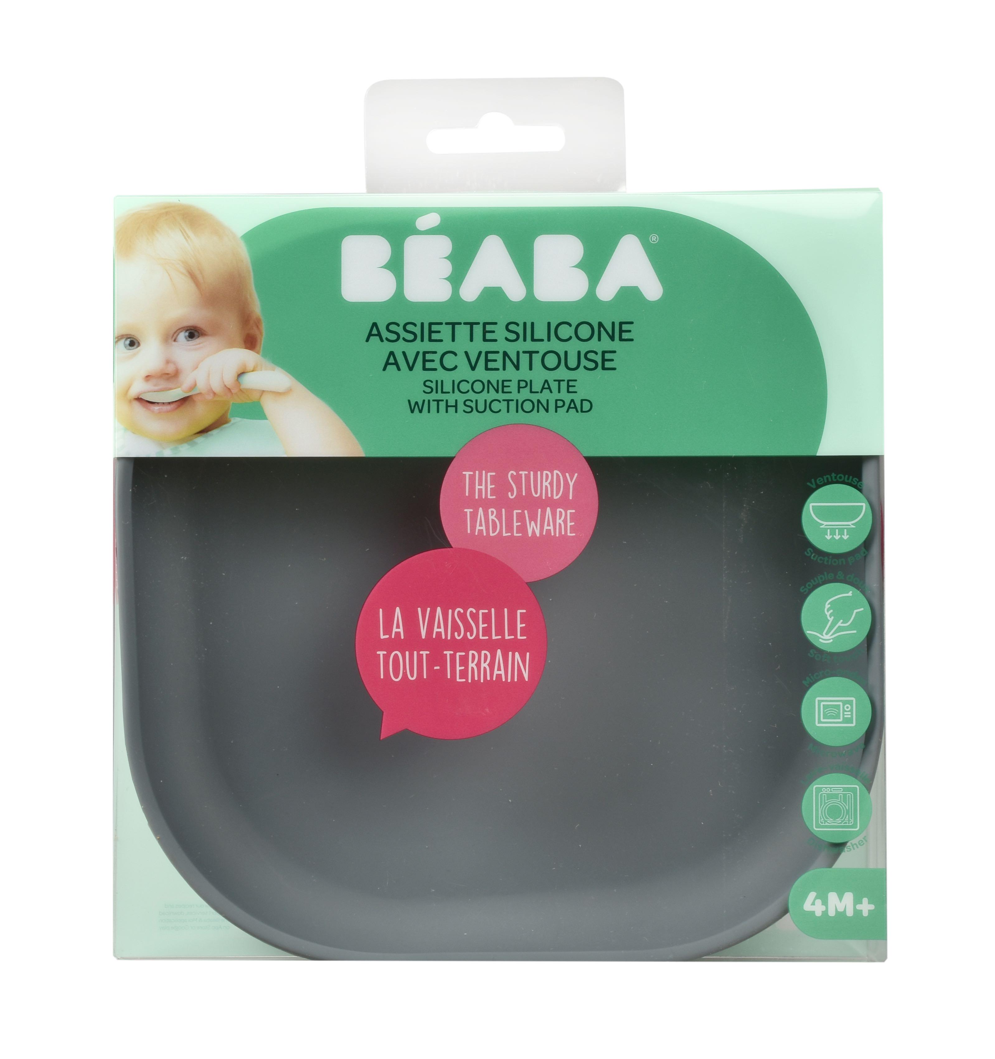 Тарелка силиконовая Beaba минерал (11916536)