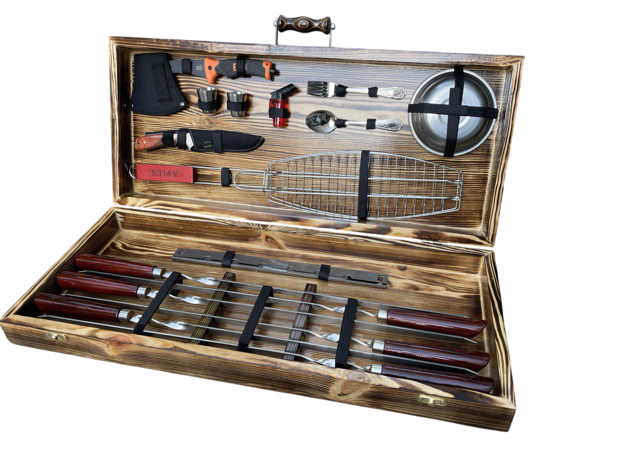 Набір шампурів Big Boss 2 у кейсі