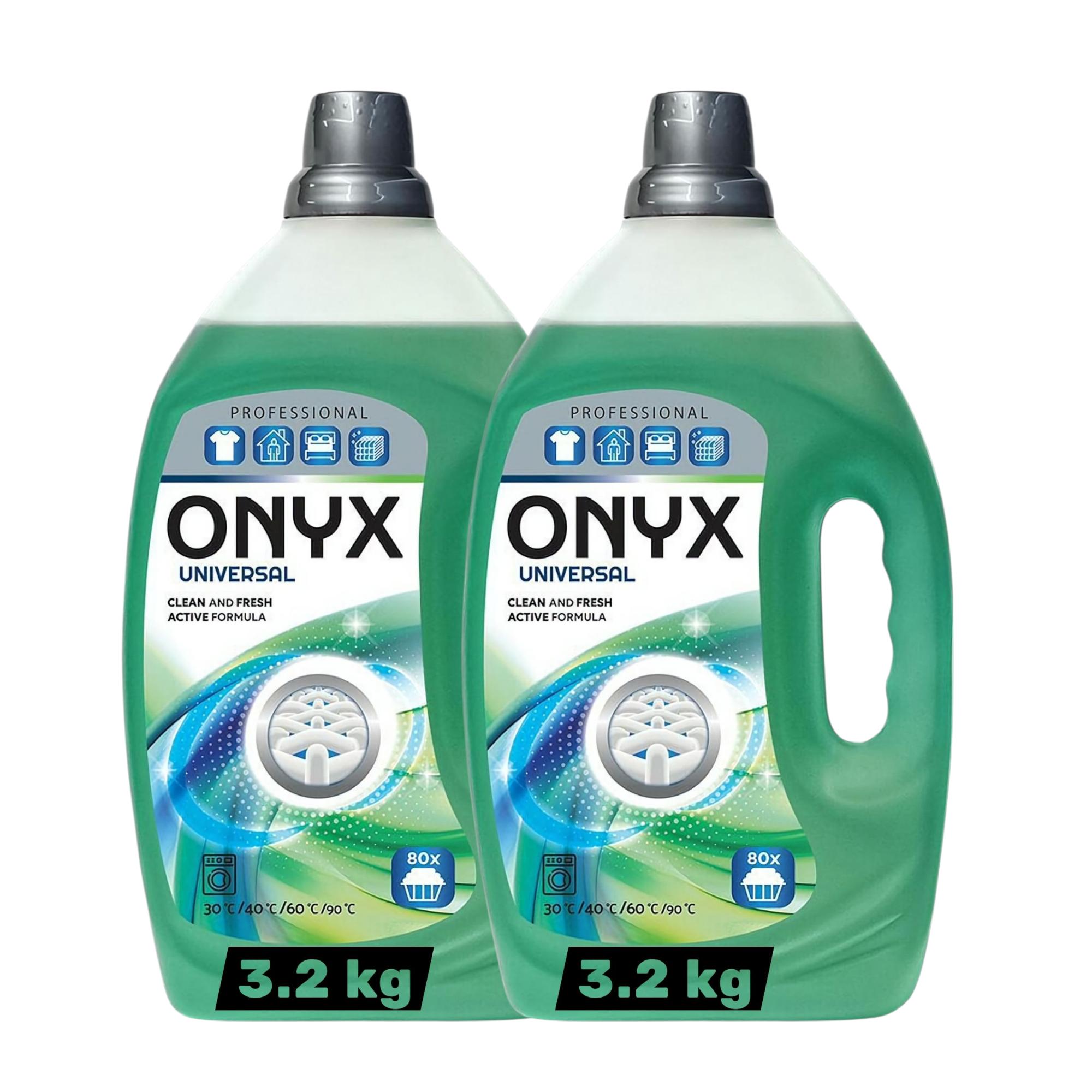 Набор геля для стирки универсальный Onyx Professional Universal 80 стирок 3,2 л 2 шт. (441216-2)