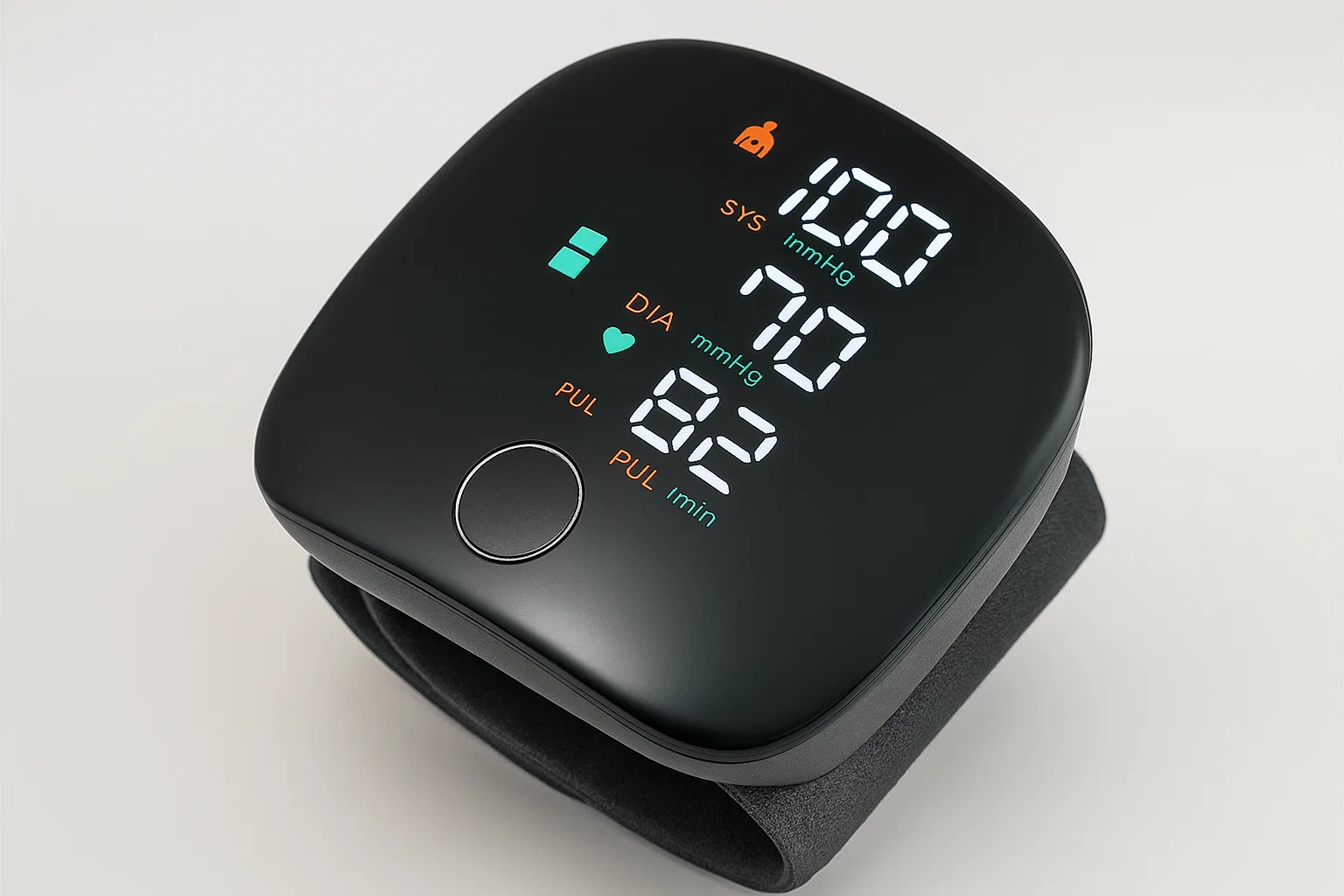 Тонометр на зап'ястя BK-606B USB-C автоматичний цифровий Чорний (30116798)