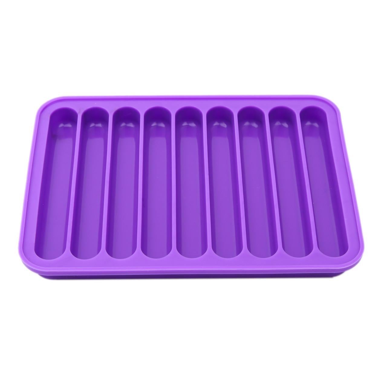 Форма силиконовая Гриссини для выпекания палочек 15,5 см Фиолетовый (2356744416)