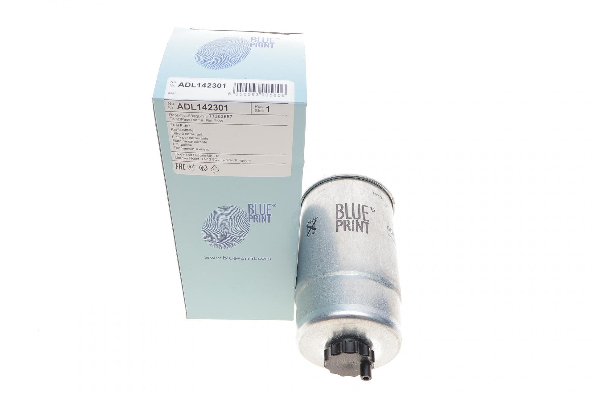 Фильтр топливный BLUE PRINT для Fiat Doblo/Bravo/Ducato/Fiorino 1,3-2,3D 09- (ADL142301)