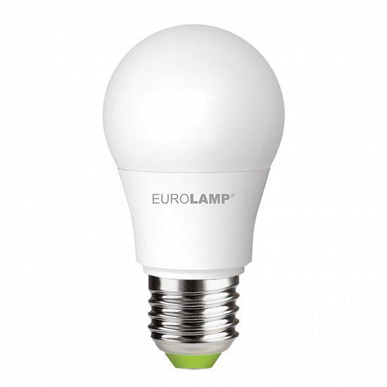 Лампа светодиодная Eurolamp LED-A50-07273P груша 7 W 220 V 700 lm 3000K Е27 50х92 мм (4260484996589) Лампа светодиодная Eurolamp LED-A50-07273P груша 7 W 220 V 700 lm 3000K Е27 50х92 мм (4260484996589)
