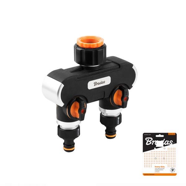 Распределитель BLACK LINE HEAVY DUTY с 2 кранами РЗ 1" РЗ 3/4" (ECO-PWB3042)