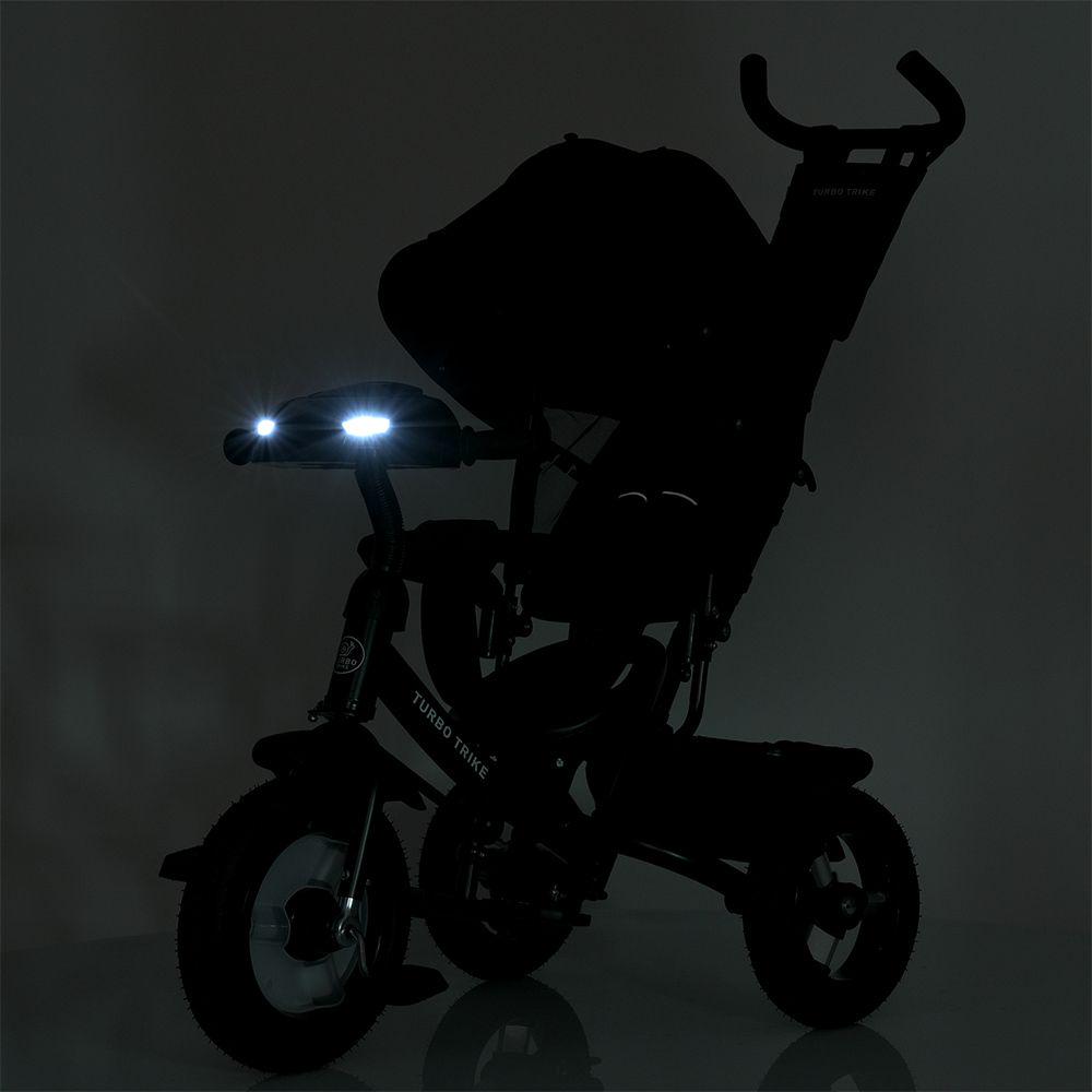 Дитячий велосипед триколісний Turbo Trike MT 1006 гумові колеса Чорний (723274570) - фото 13 Дитячий велосипед триколісний Turbo Trike MT 1006 гумові колеса Чорний (723274570) - фото 13