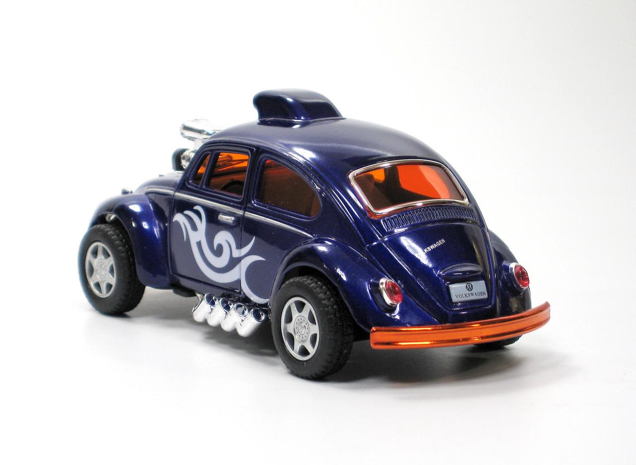 Машинка Kinsmart металева Volkswagen Beetle Custom Dragracer (KT5405W) - фото 3