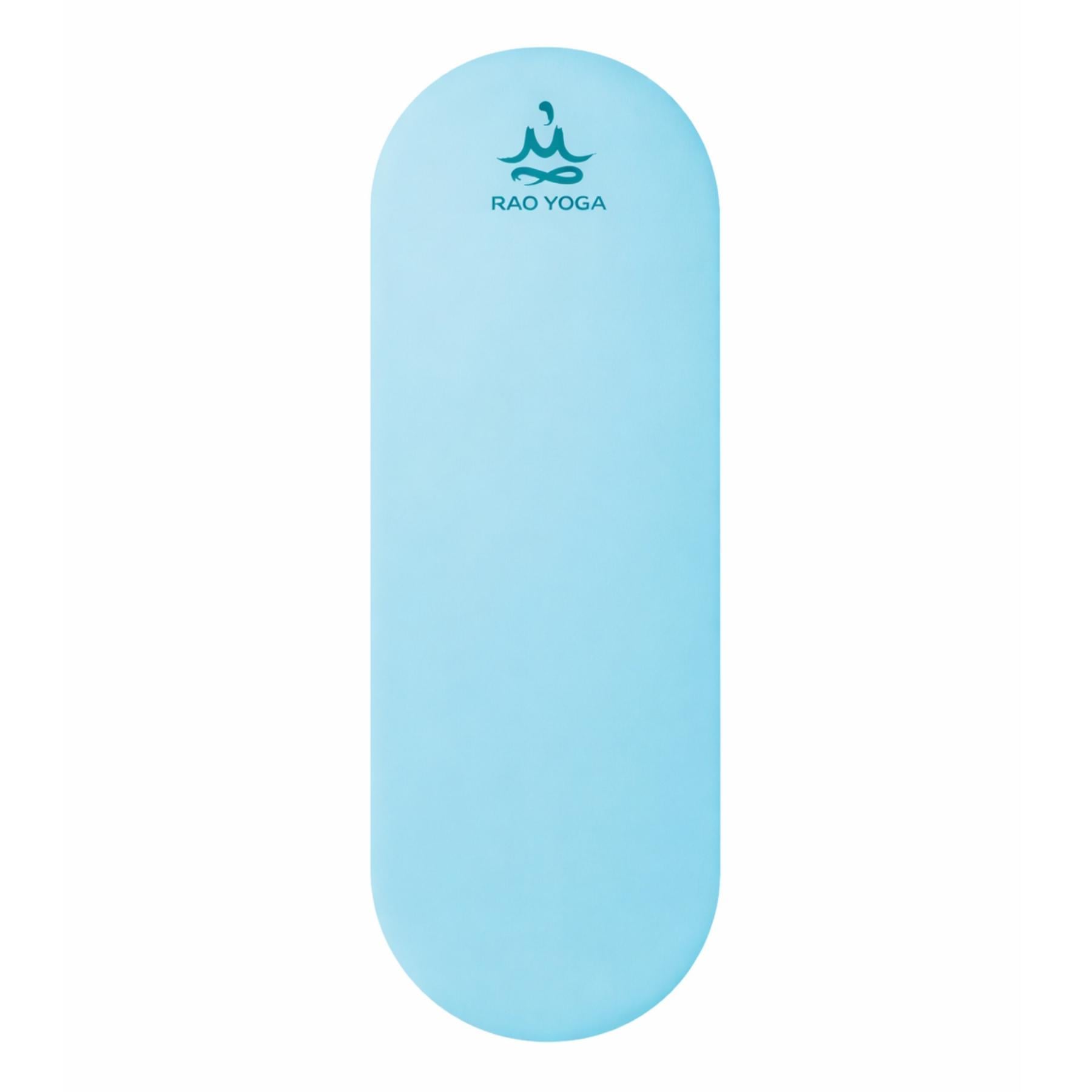 Коврик для йоги из каучука RAO Vimal Oval Sky Blue 185x68x0,4 см (rao103VOsb4)