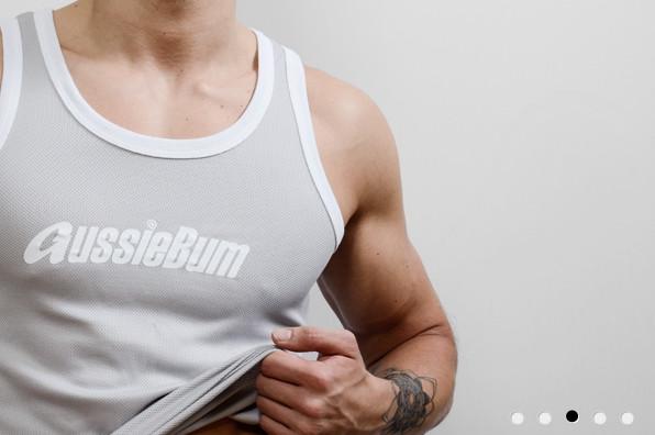 Майка мужская Aussiebum M Серый (812) - фото 3