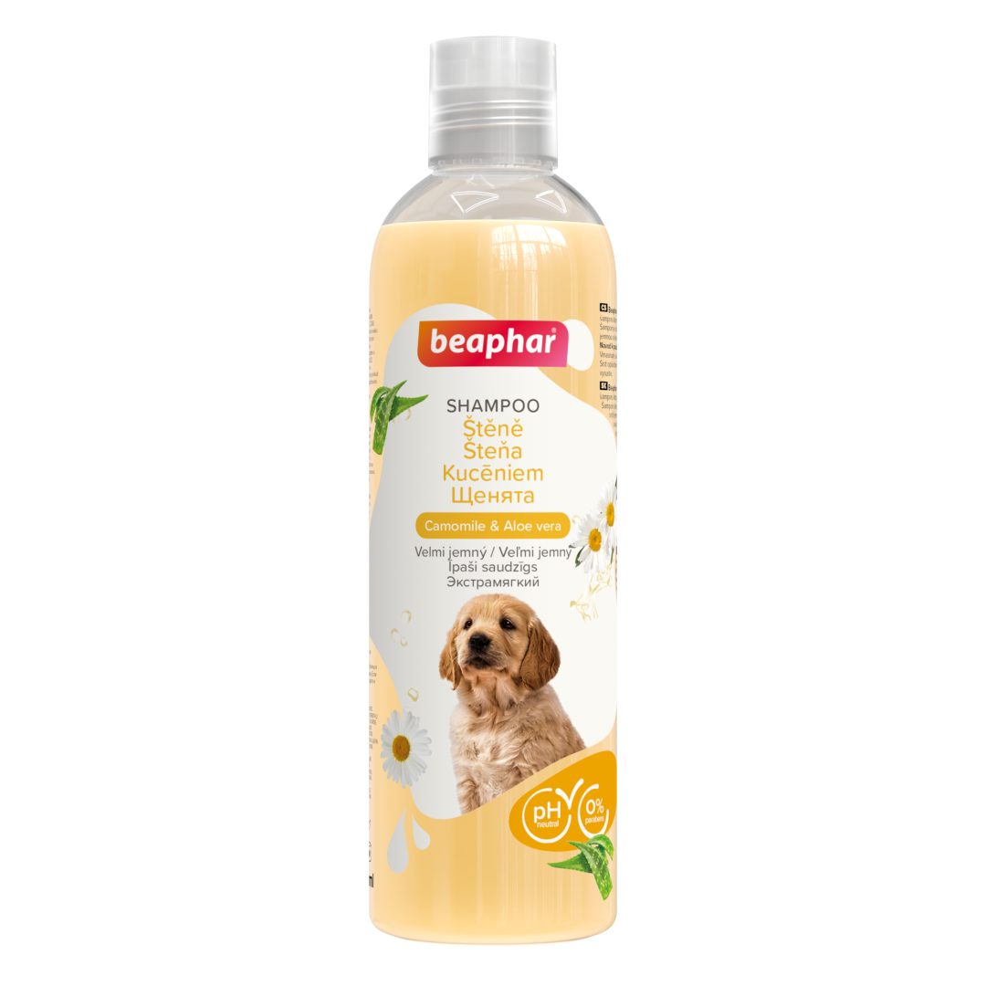 Шампунь для цуценят Beaphar Shampoo Camomile & Aloe vera for puppies з ромашкою та алое віра 250 мл (2123612484) Шампунь для цуценят Beaphar Shampoo Camomile & Aloe vera for puppies з ромашкою та алое віра 250 мл (2123612484)
