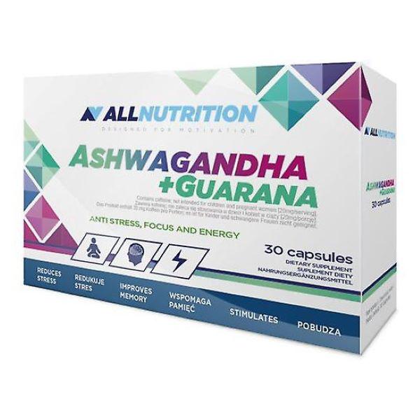 Добавка AllNutrition Ashwagandha Guarana 30 caps Добавка AllNutrition Ashwagandha Guarana 30 caps