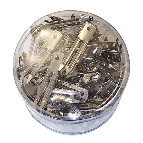 Зажимы для волос металлические ДенІС professional маленькие 50 мм 50 шт. (1453070672)